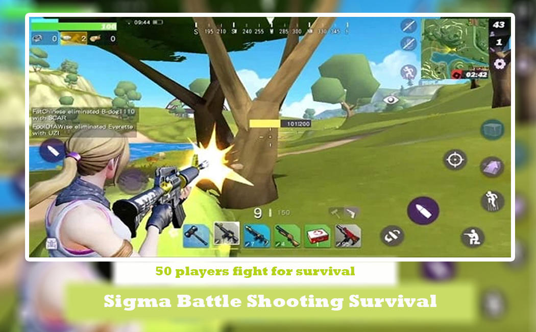 Screenshot 1 of Sinh tồn bắn súng trận chiến Sigma 1