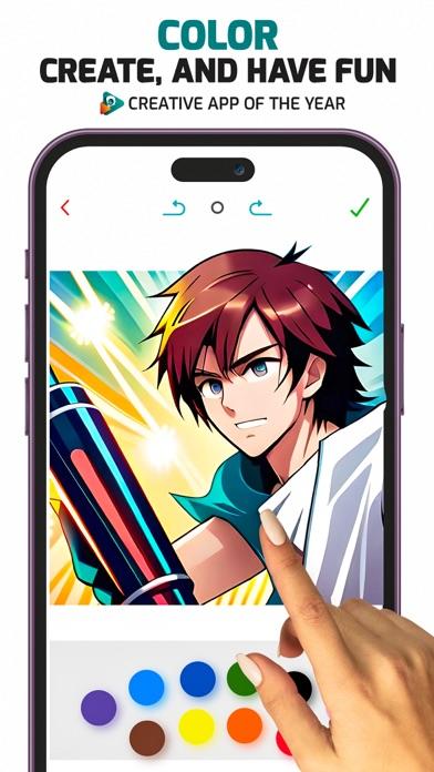 Download do APK de Pintar anime - Jogos de pintar para Android