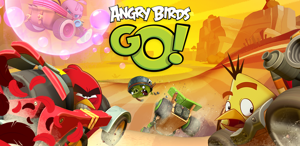 Banner of Angry Birds Go! 