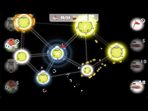 Screenshot of the video of Planet Wars