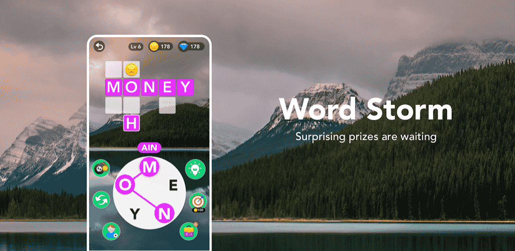 Banner of Wordy word - wordscape free & get relax 1.5.1