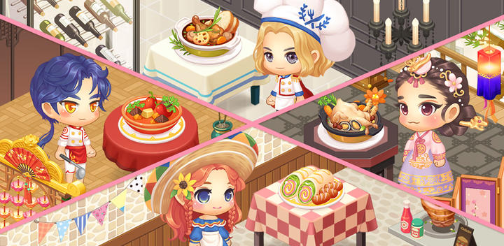 Banner of My Secret Bistro :Cooking Game 