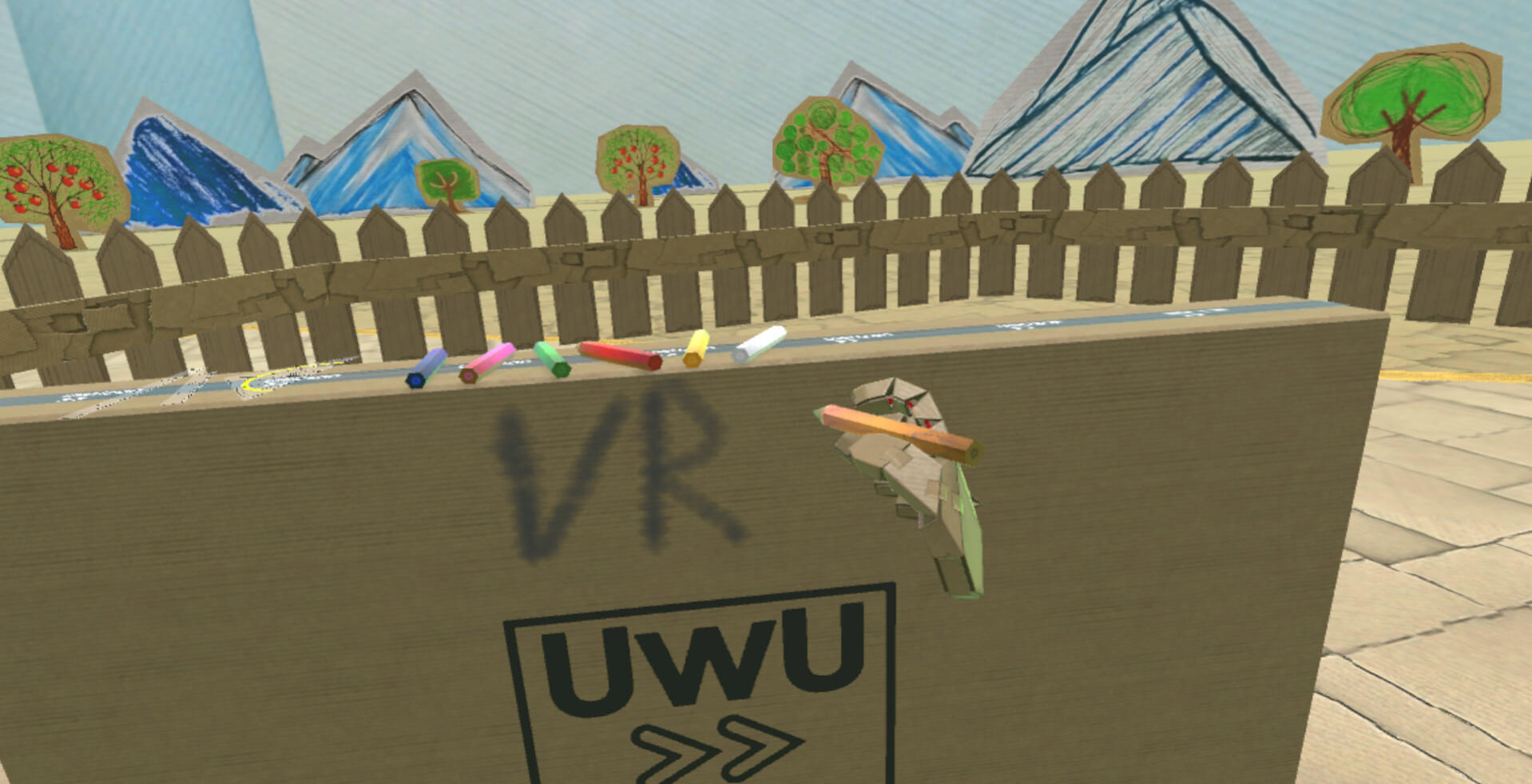 Paper Play VR screenshot game