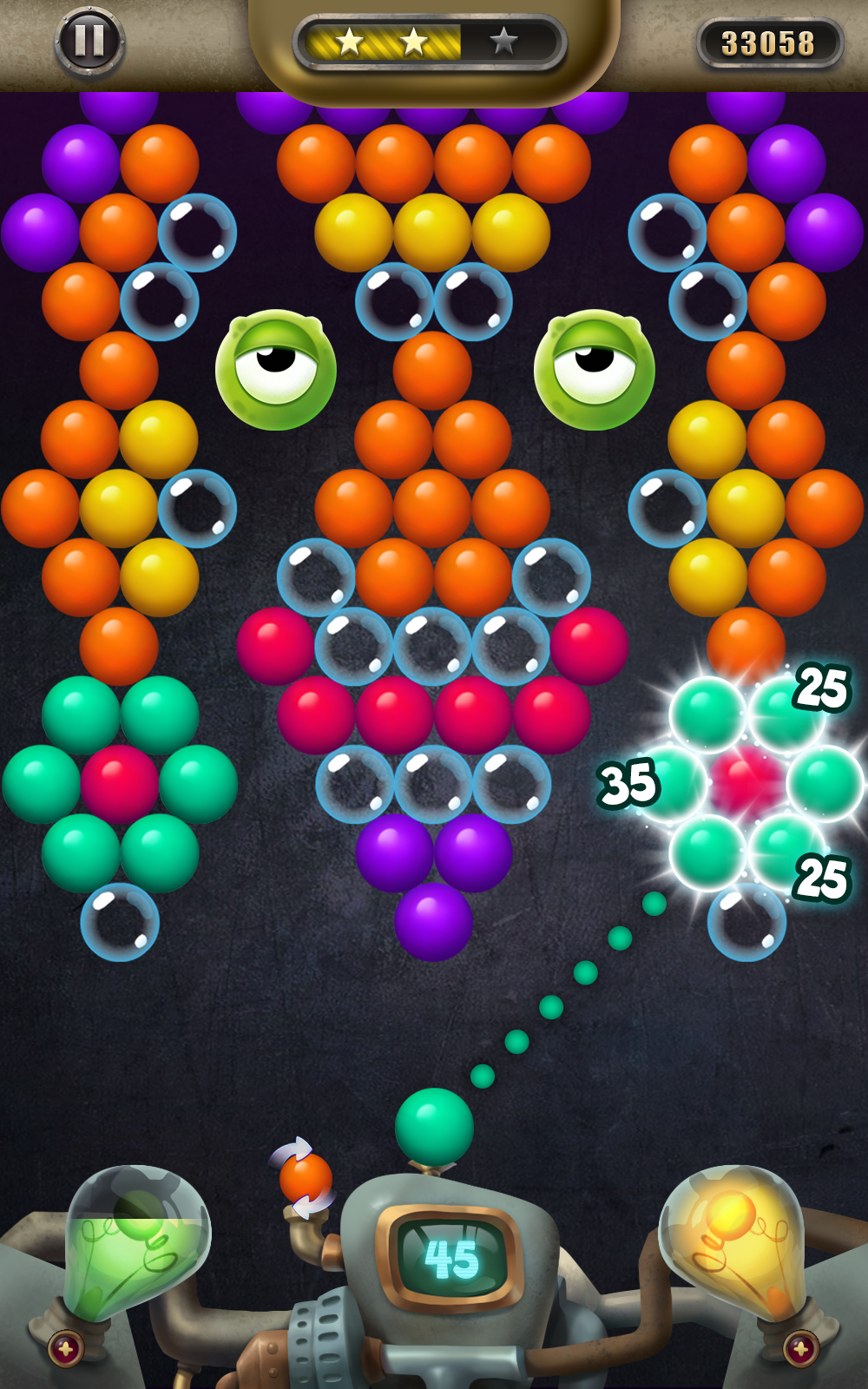 Blade Bubbles Game Screenshot