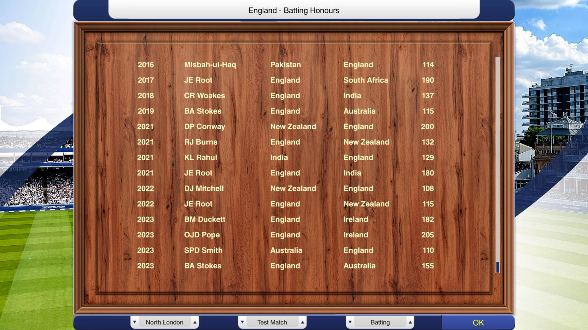 Cricket Captain 2024 Game Screenshot