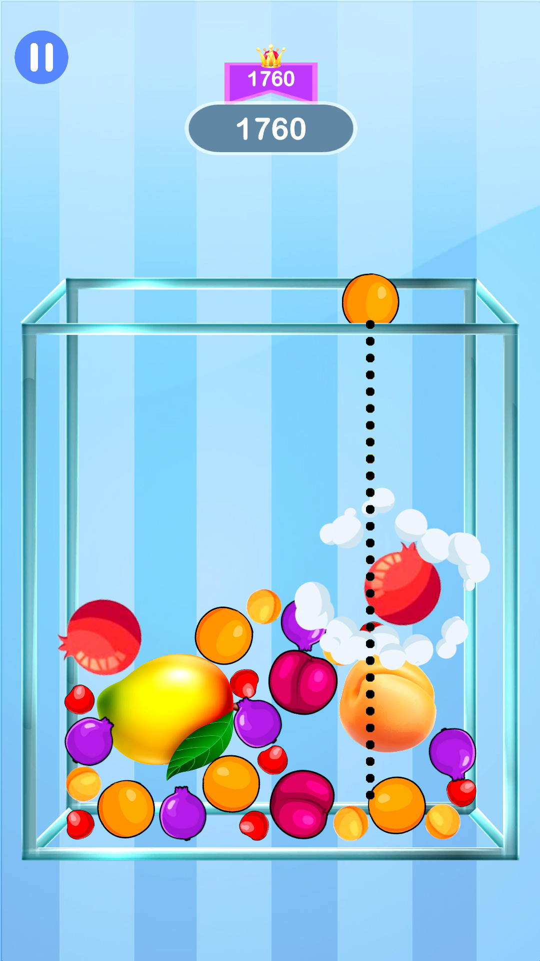 Fruit Drop Merge: Juicy Melon Game Screenshot