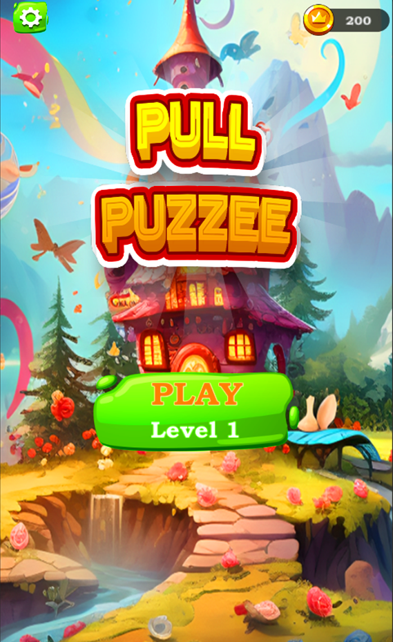 Cuplikan Layar Game Pull Puzzle Game