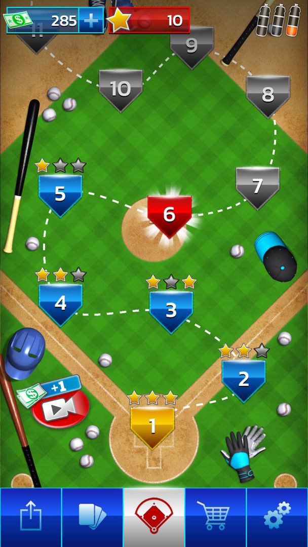 Baseball Megastar screenshot game