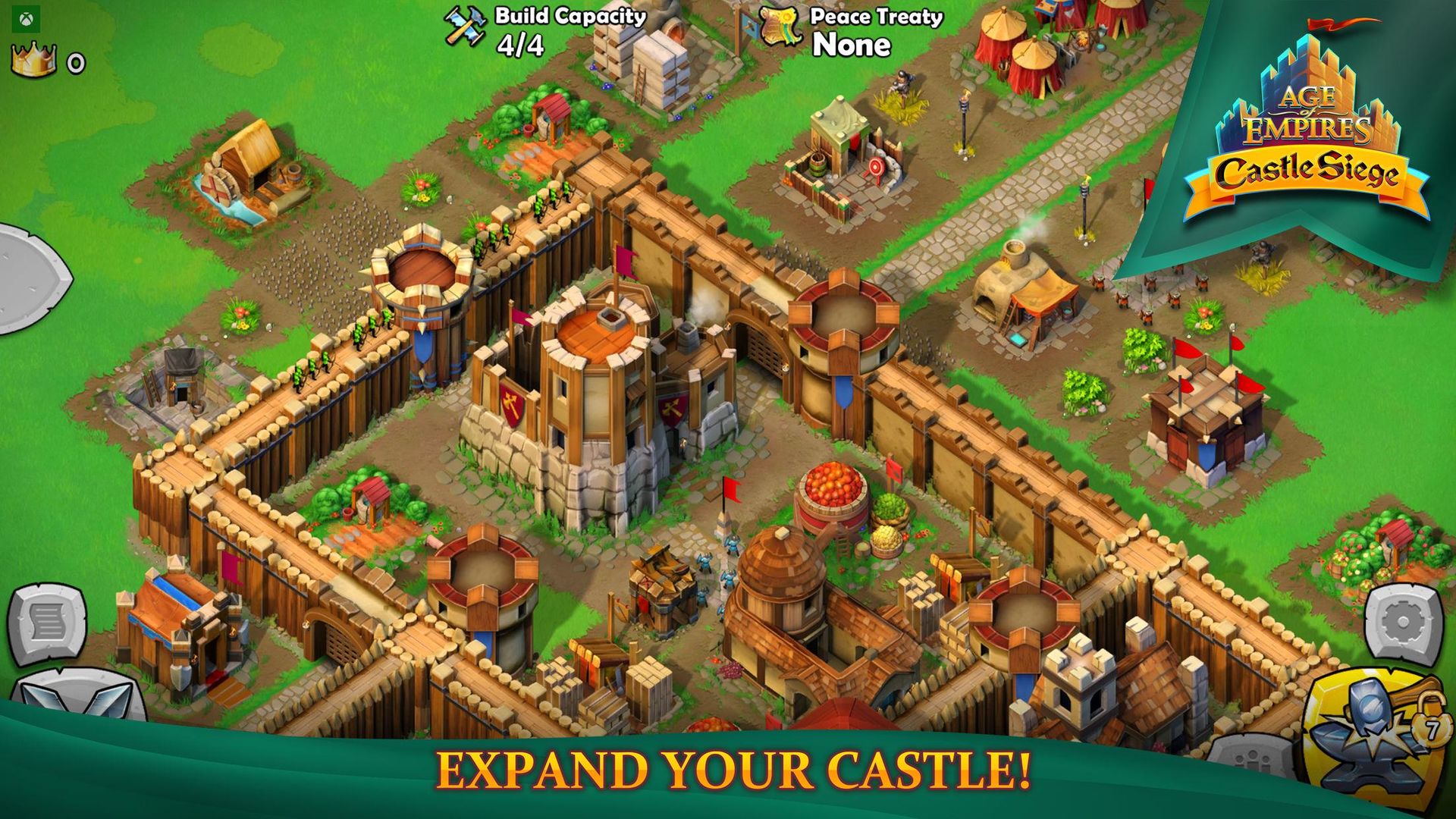 Screenshot of Age of Empires: Castle Siege
