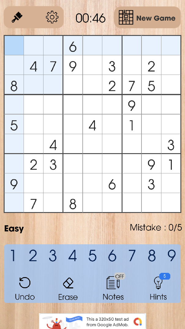 Juega Sudoku screenshot game