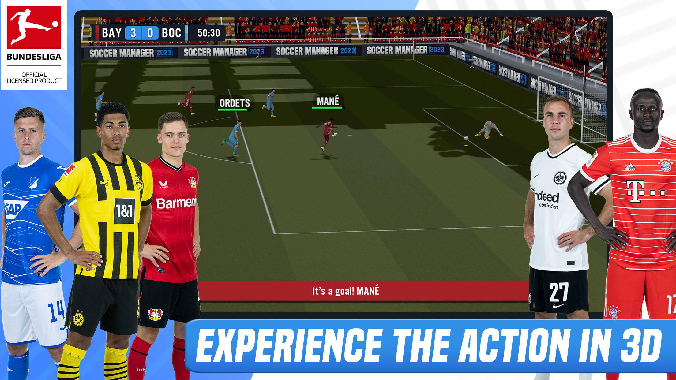 Soccer Manager 2023 - Football Game Screenshot