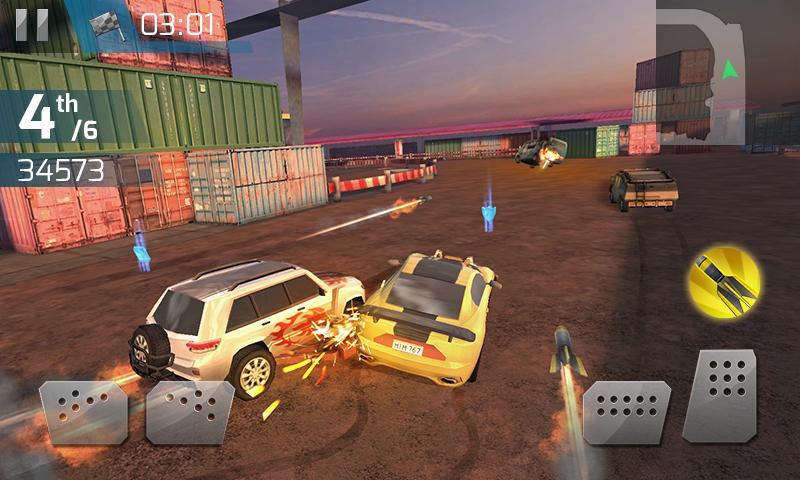 자동차 파괴 경기 3D 게임 스크린 샷