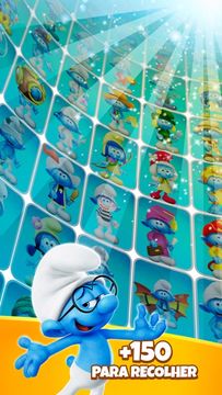 Captura de Tela do Jogo Os Smurfs: Bubble Shooter
