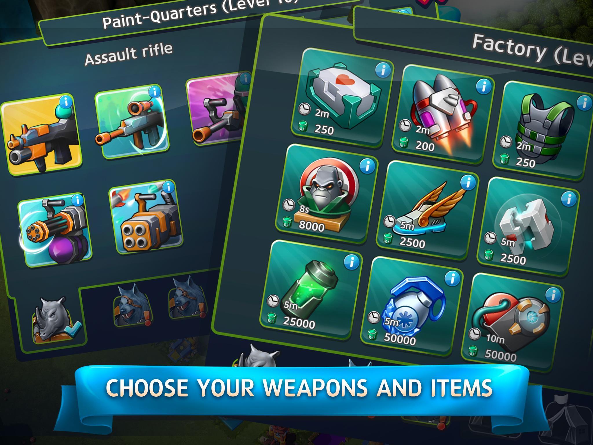 Jungle Paintball Game Screenshot