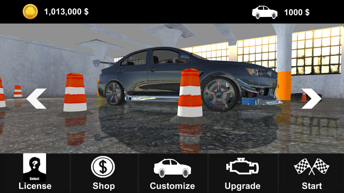 Cuplikan Layar Game Evo Parking 2017 Modern System