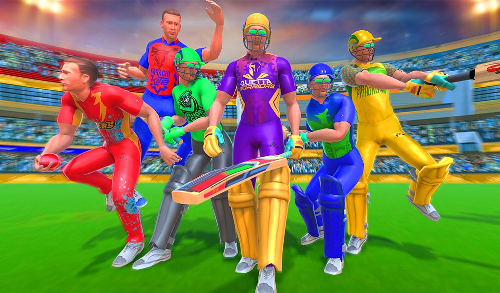 Cricket Match Pakistan League screenshot game
