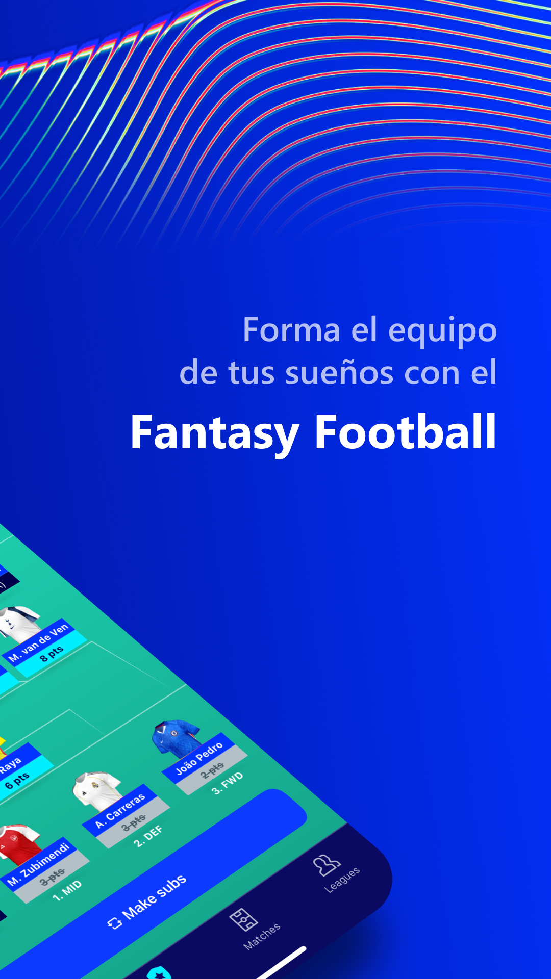 Captura de Pantalla del Juego UEFA Gaming: Fantasy Football