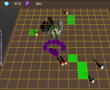 Grid Territory Game Screenshot