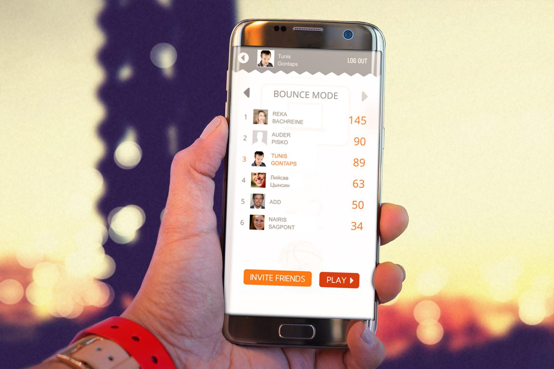 Basketball messenger game ภาพหน้าจอเกม