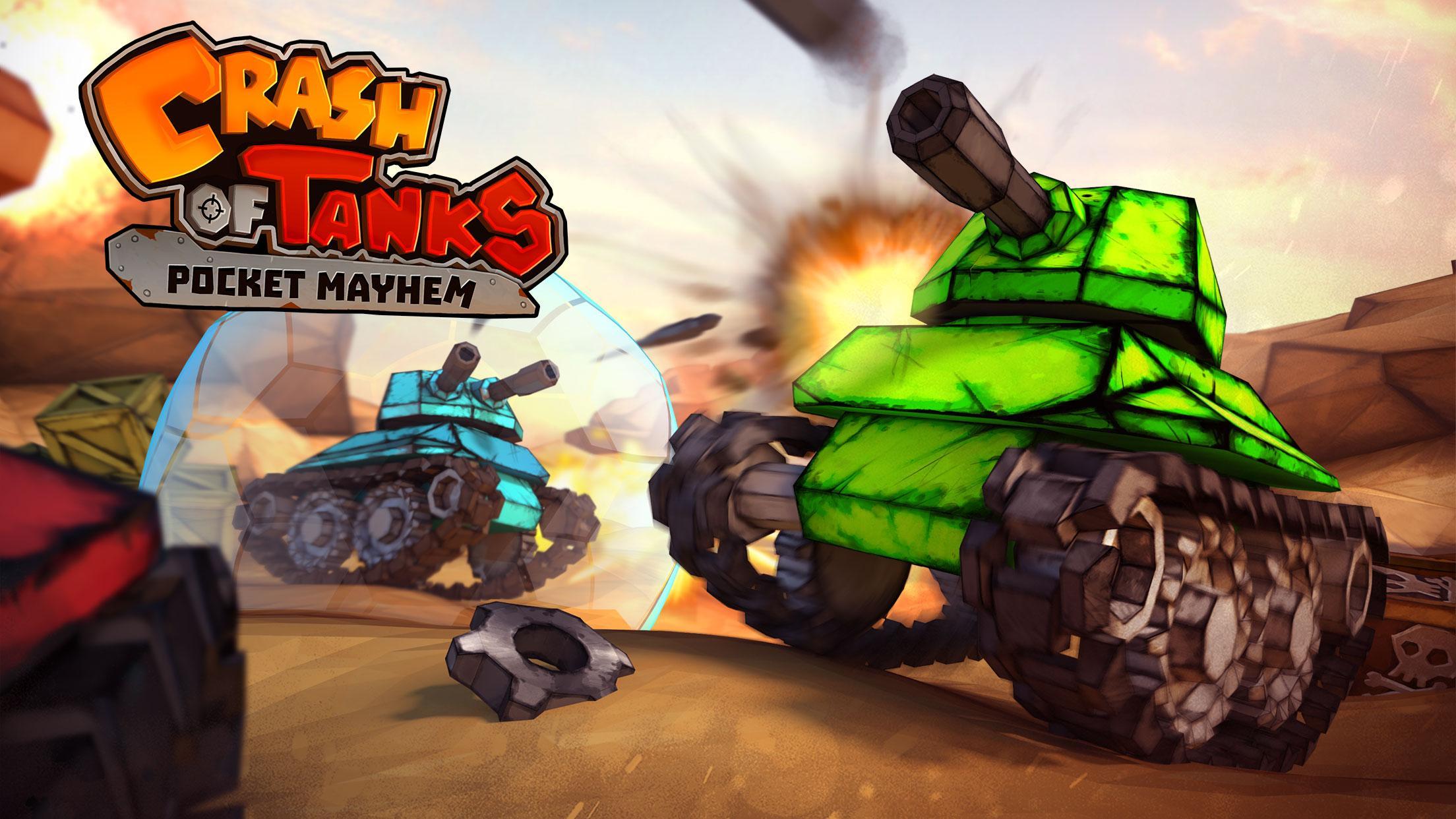 Crash of Tanks: Pocket Mayhem Game Screenshot