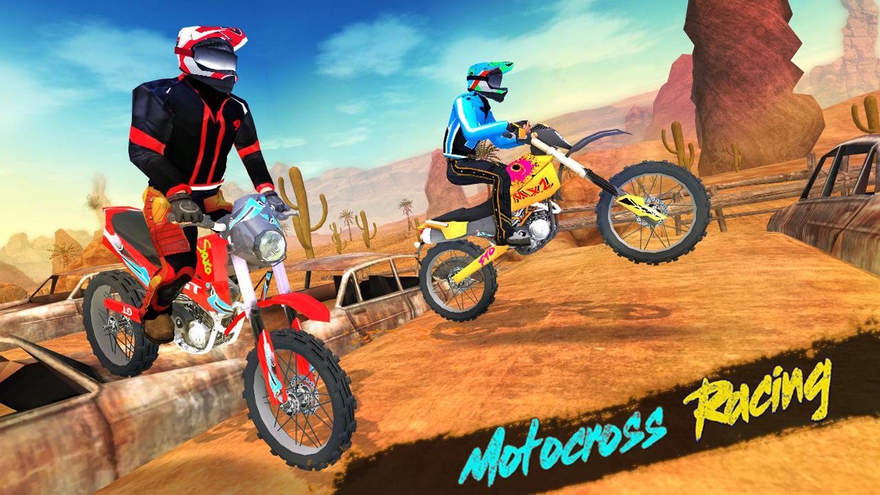 Screenshot 1 of Мотокросс Racing Dirt Bike sim 4.1.0