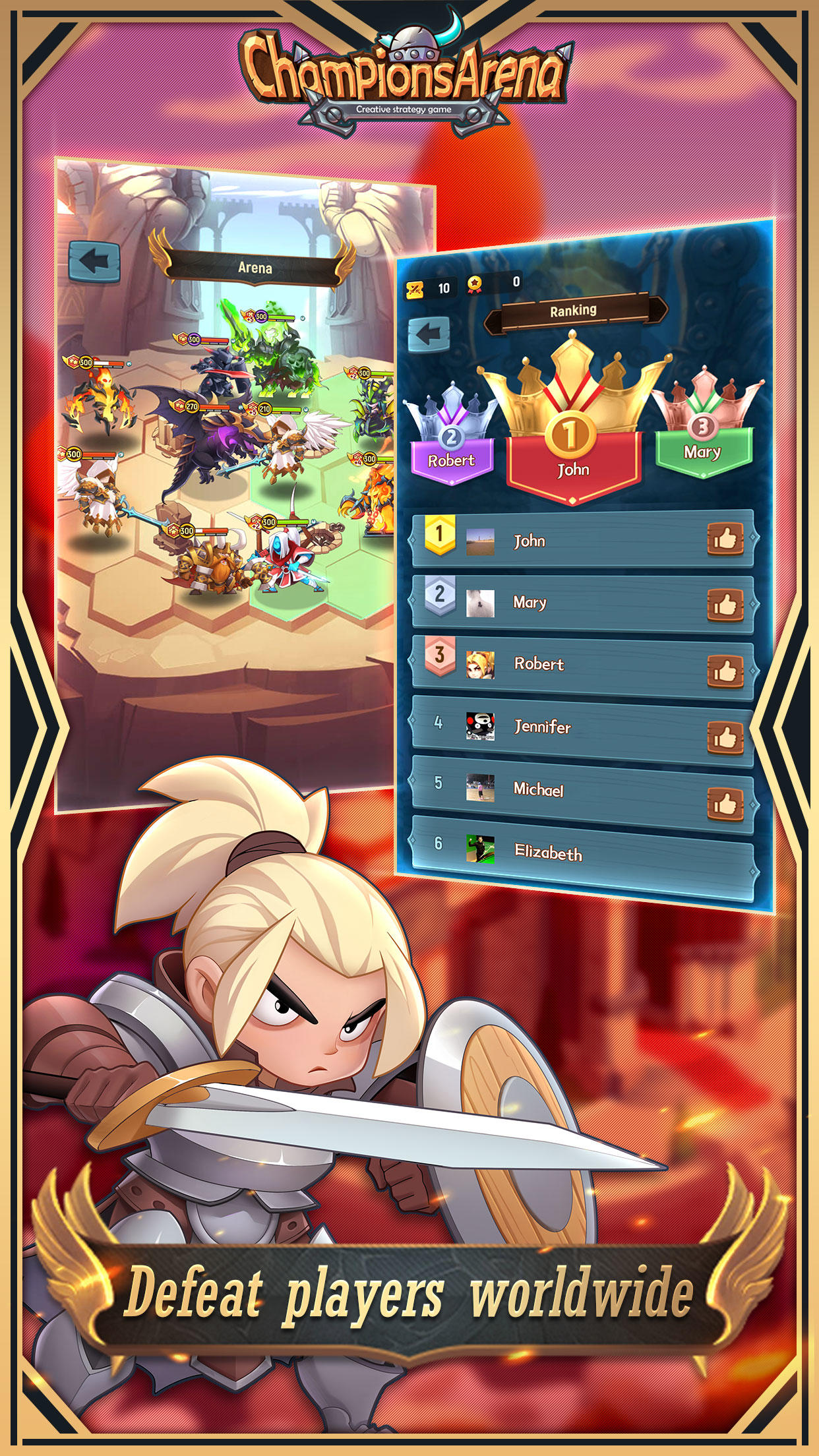 Screenshot 2 of Champions Arena - Idle RPG 