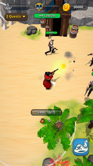 Cuplikan Layar Game Pirates Quest!