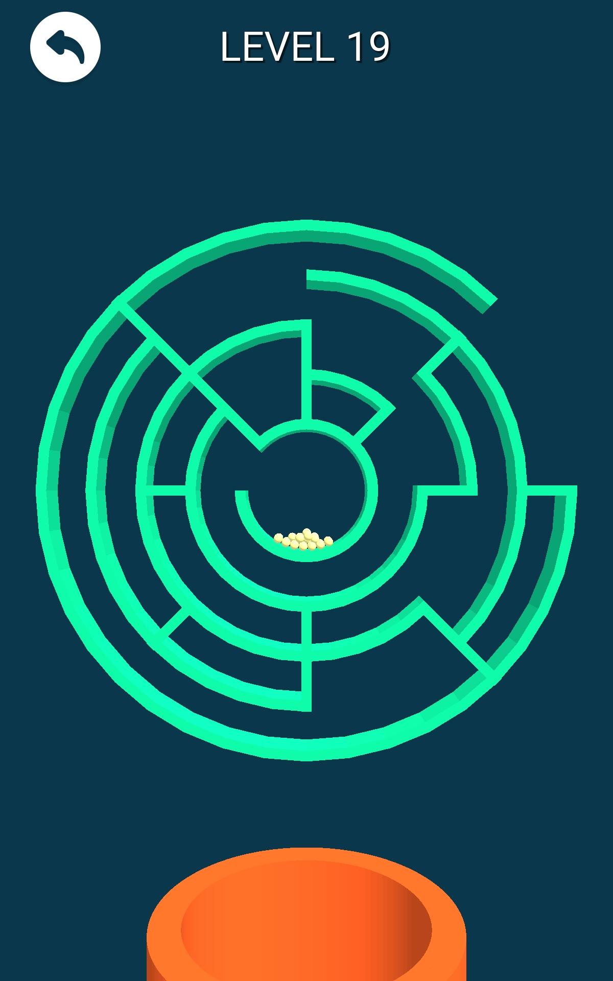 Spin Maze: Ball Escape Game Screenshot