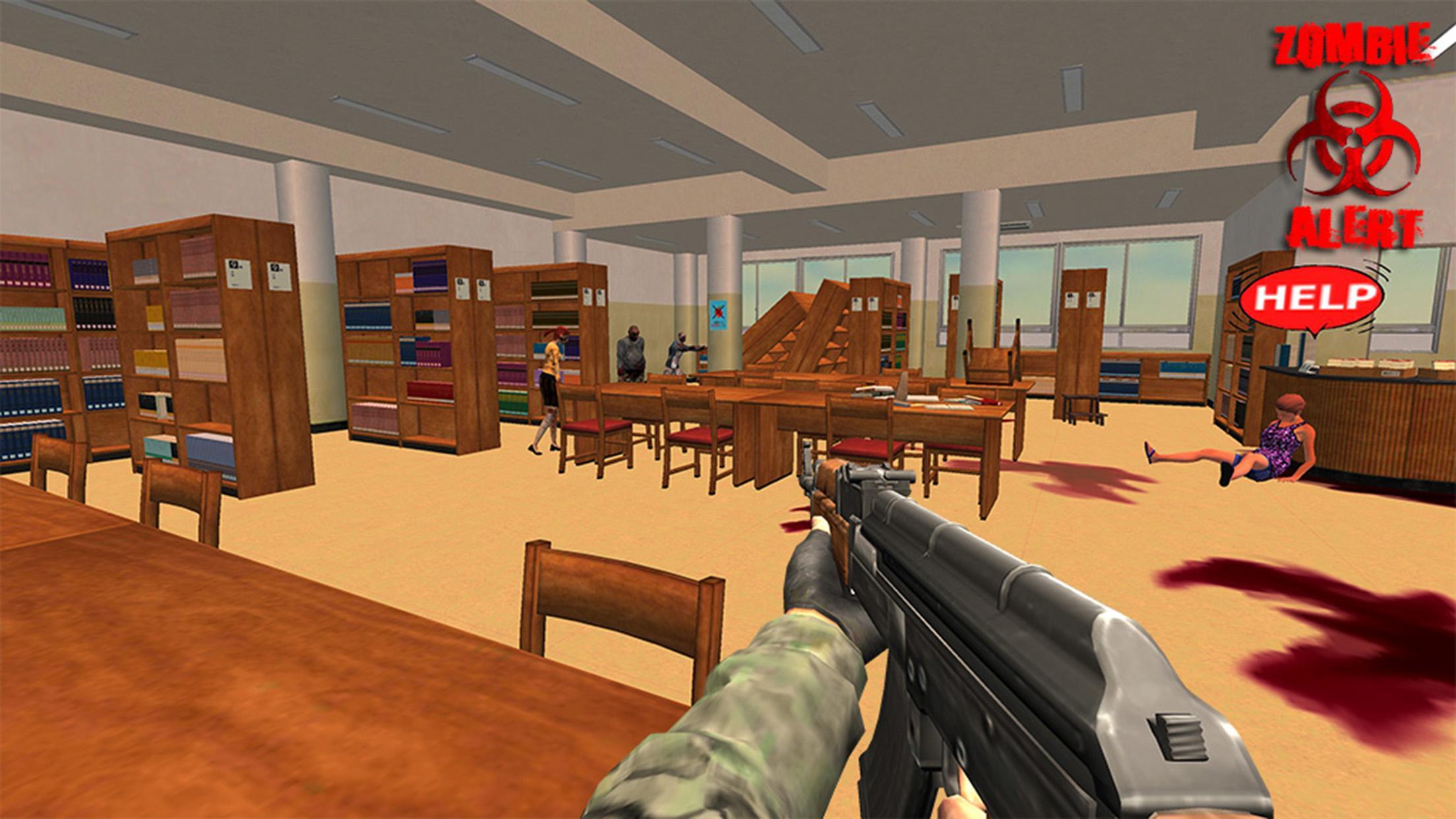 Zombie Sniper Hunter 3D Game Screenshot