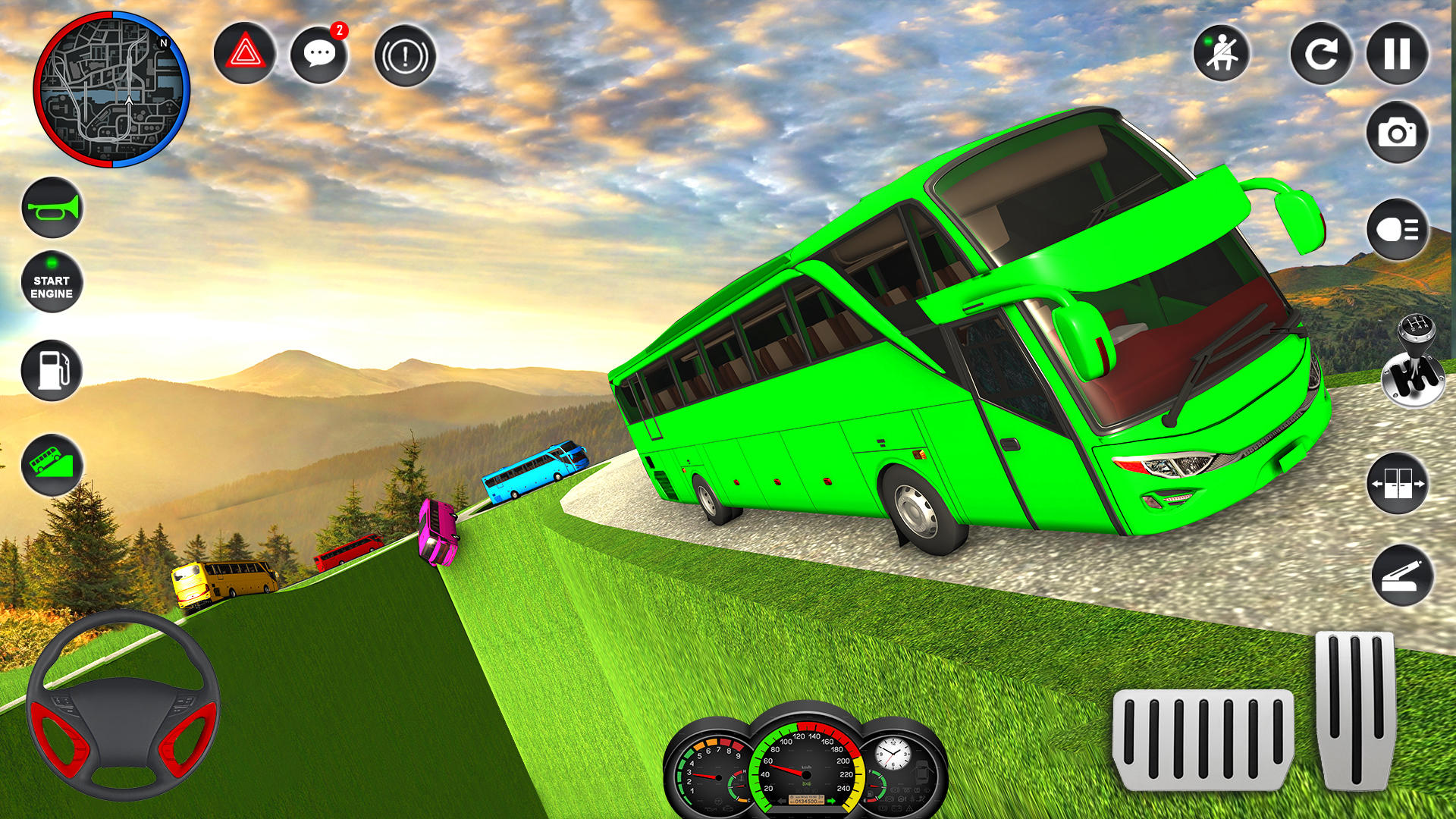 Bus Simulator: Bus Games 3D Game Screenshot