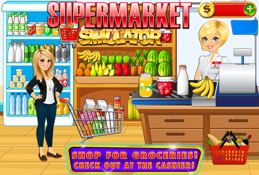 Supermarket Grocery Store Kids 게임 스크린 샷
