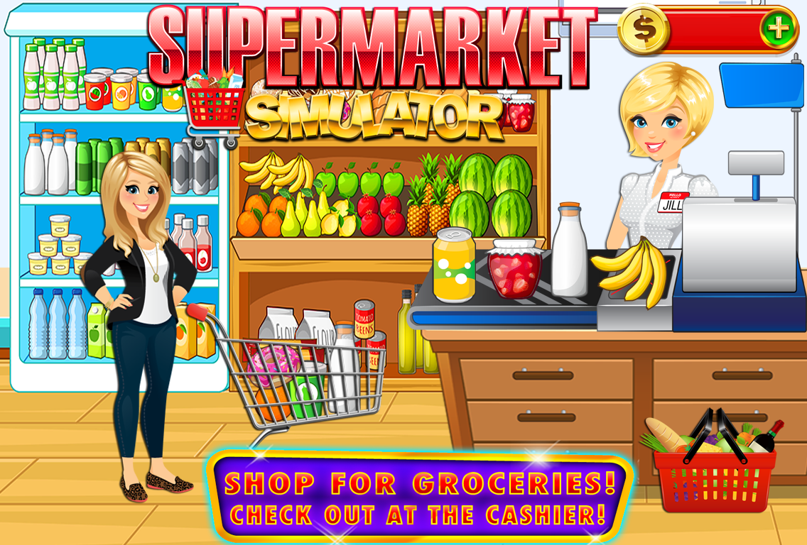 Supermarket Grocery Store Kids Game Screenshot