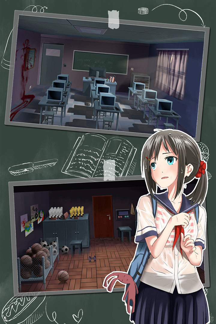 密室逃脱绝境系列5萝莉校园 ภาพหน้าจอเกม