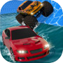 Aqua Cars Uphill Water Slide Rally 3D