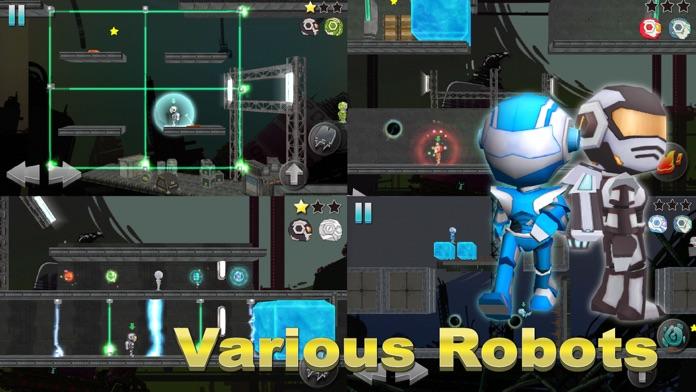 Robot Bros Deluxe. Game Screenshot