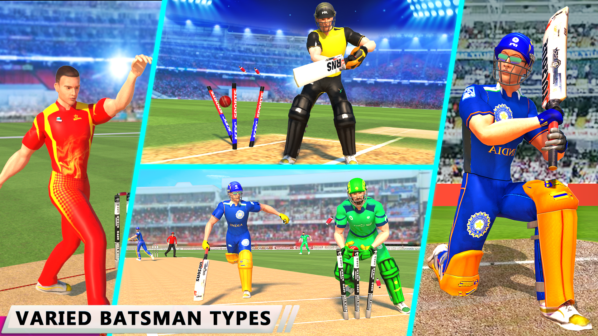 Screenshot of Real World IPL Cricket Games