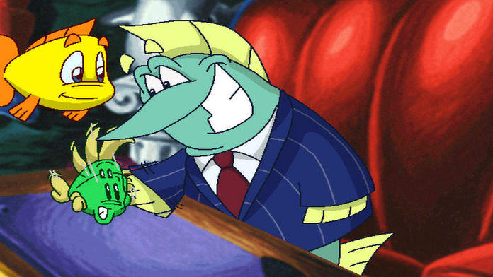 Freddi Fish 5: Coral Cove Game Screenshot