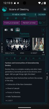 PUM Companion RPG Storytelling ภาพหน้าจอเกม