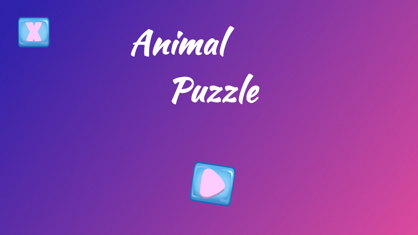 Animals Puzzle Game Game Screenshot