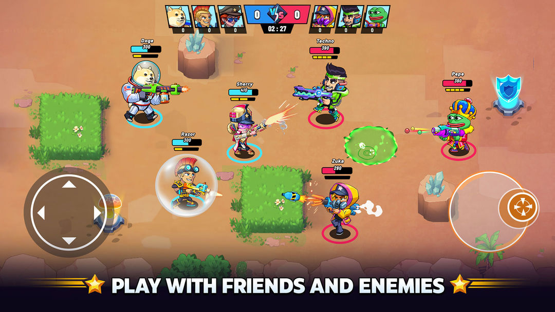 Battle Stars : 4v4 TDM & BR screenshot game