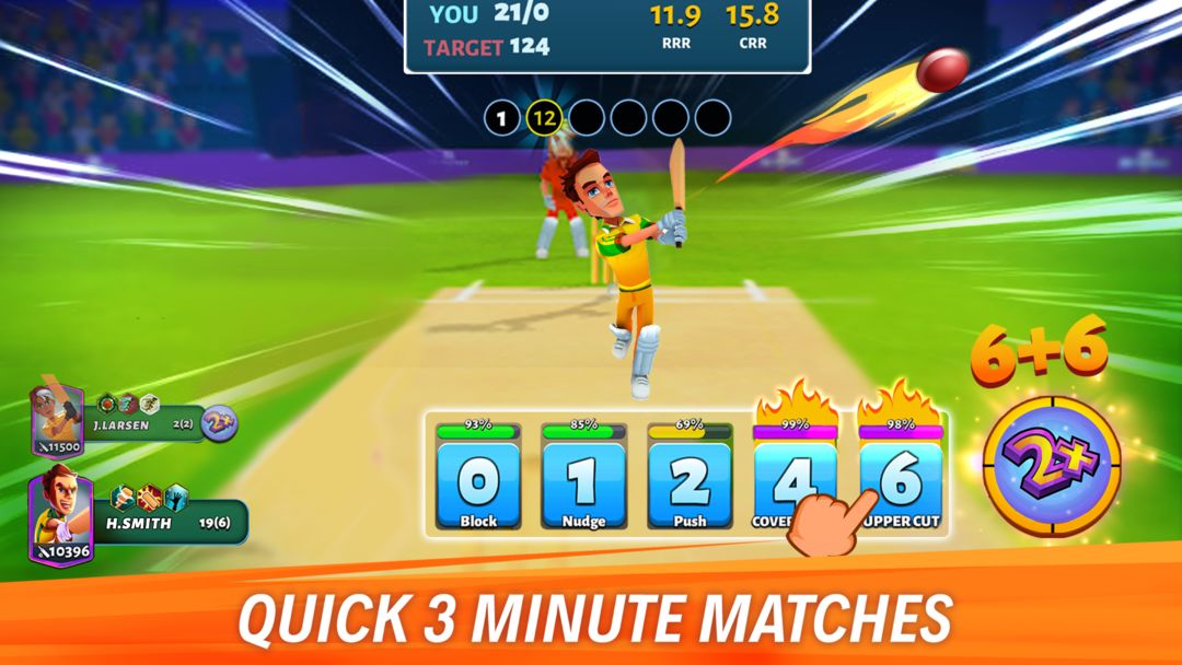 Hitwicket An Epic Cricket Game ภาพหน้าจอเกม