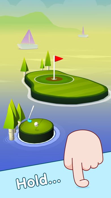 Pop Shot! Golf ภาพหน้าจอเกม