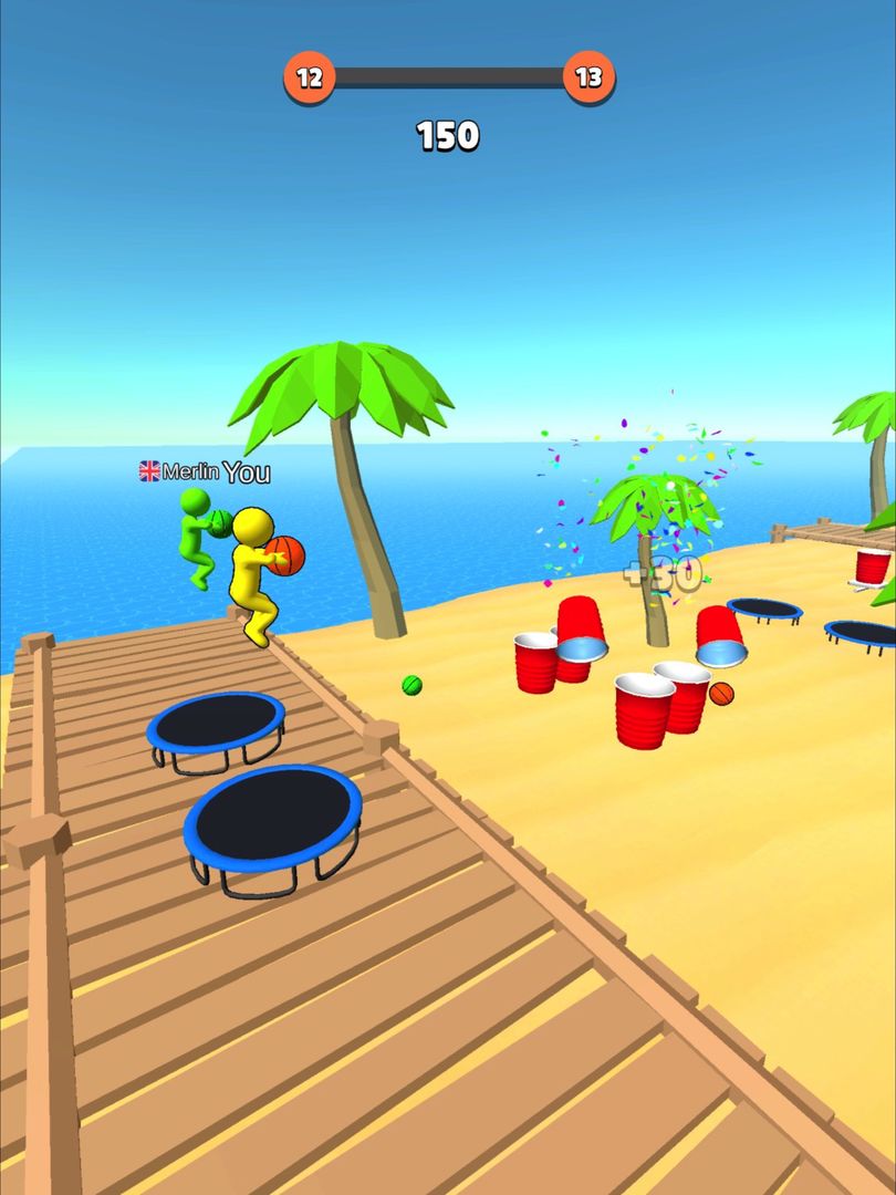 Screenshot of Jump Dunk 3D