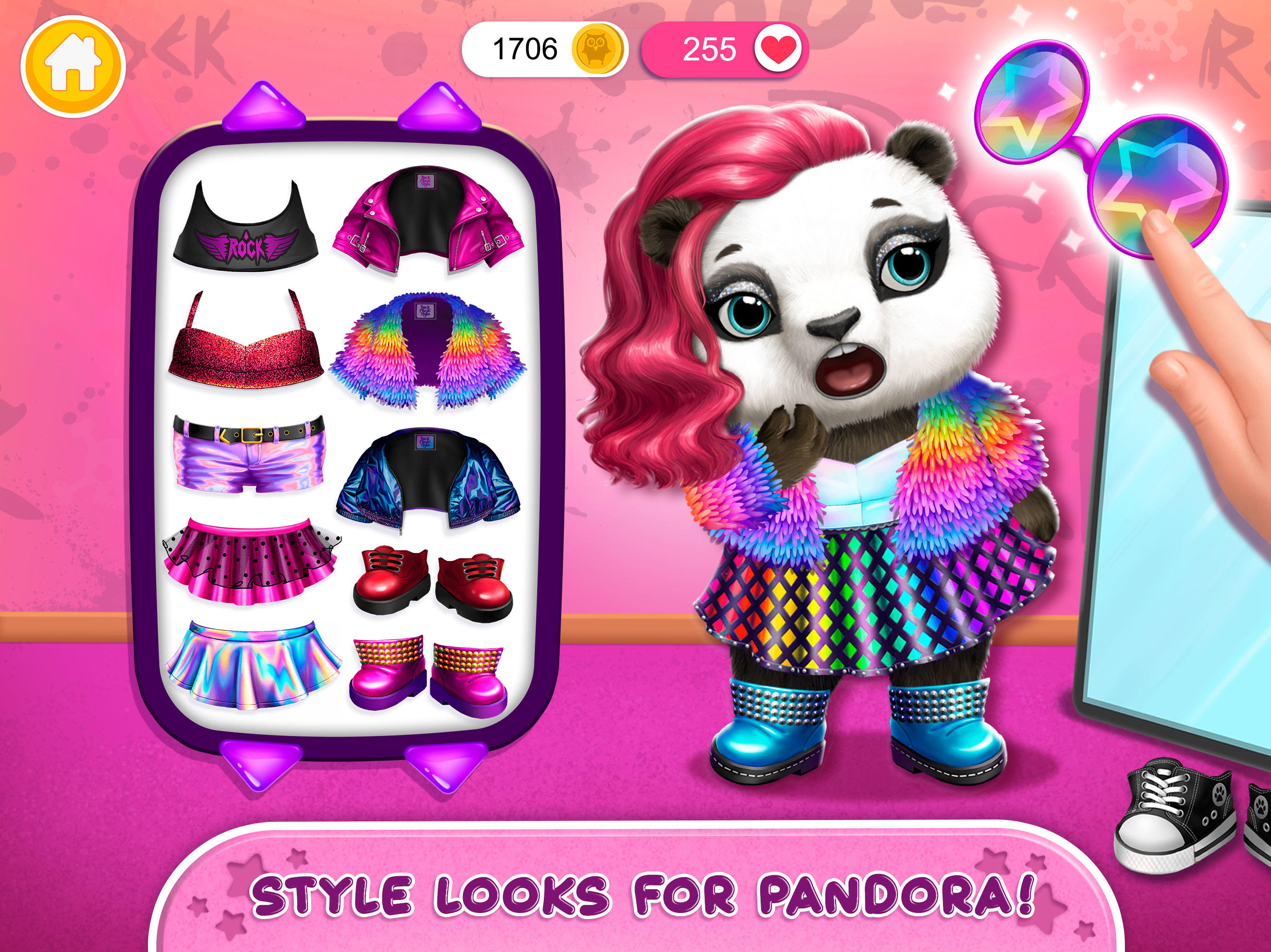 搖滾明星動物美髮沙龍 遊戲截圖