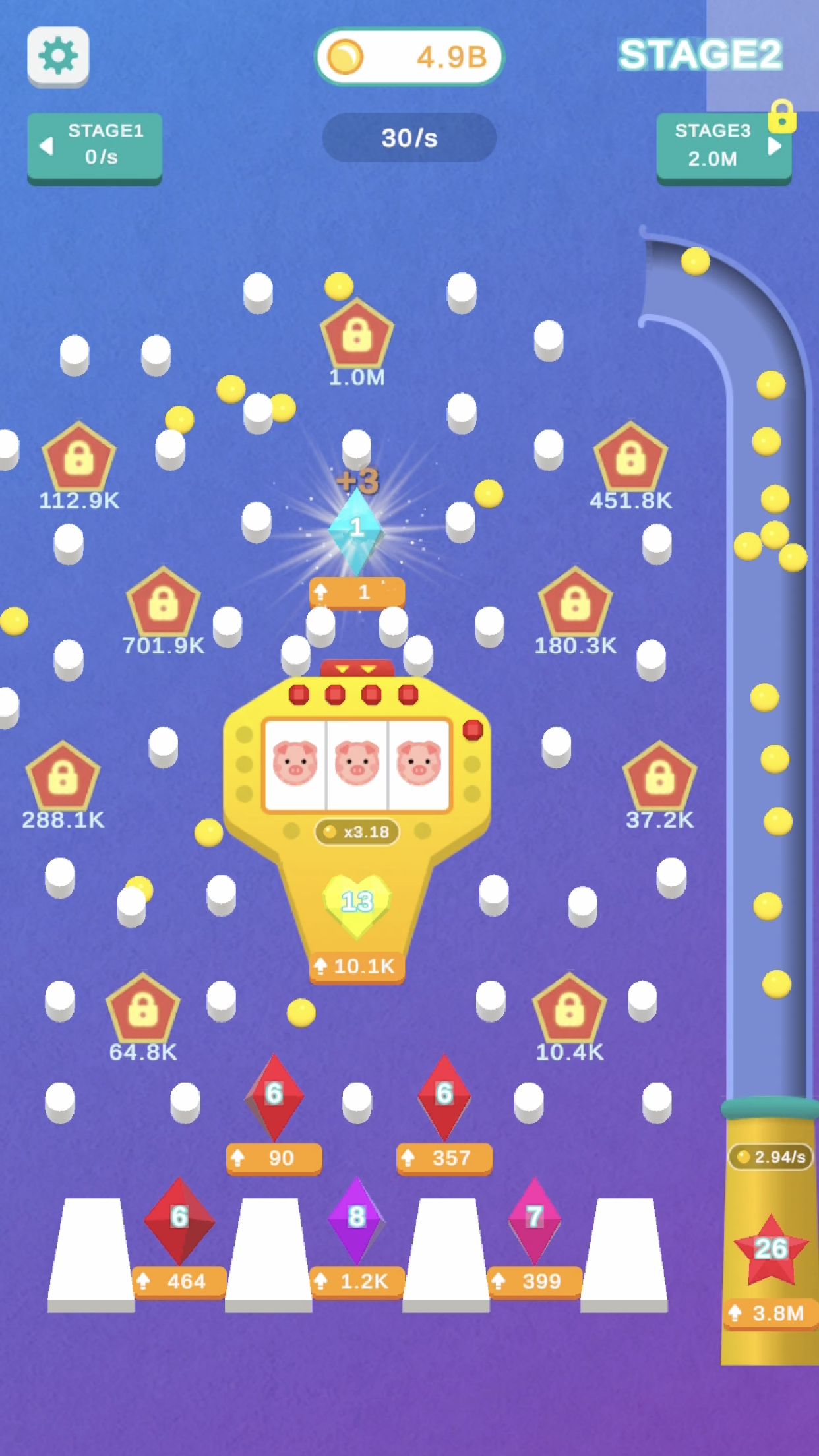 Screenshot 2 of Exciting Idle Pinball 