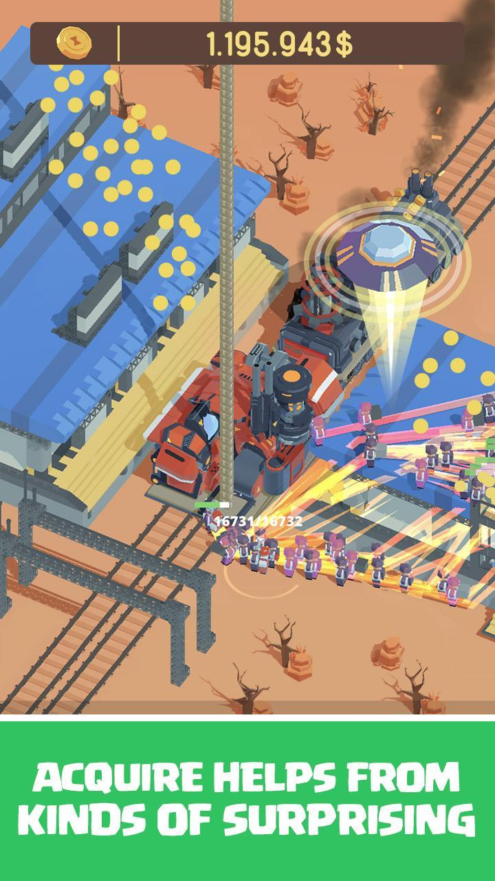 Idle Railway Builder screenshot game