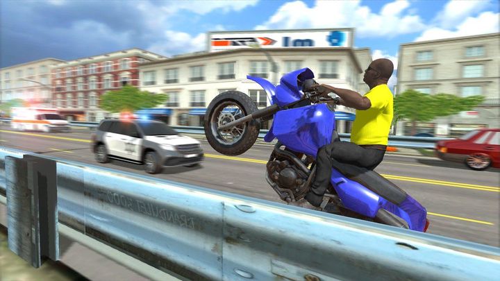 Screenshot 1 of City Traffic Moto Racing 0.2