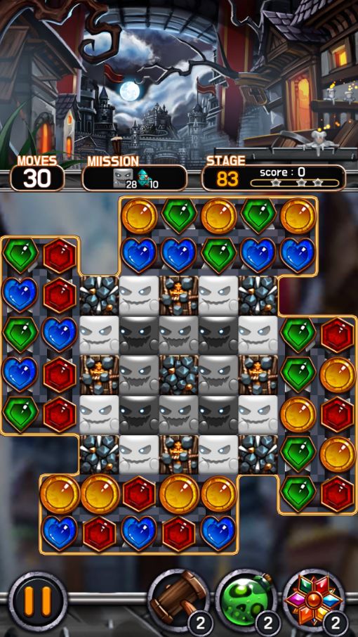 Jewel Vampire Castle screenshot game