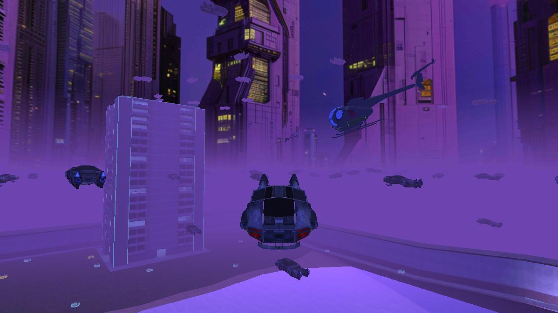 Cyber City: Neon Bot Game Screenshot