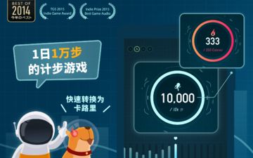 Captura de Tela do Jogo Walkr - 口袋里的银河冒险